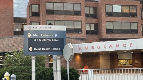 Exeter Hospital in Exeter, NH. Dan Tuohy photo.