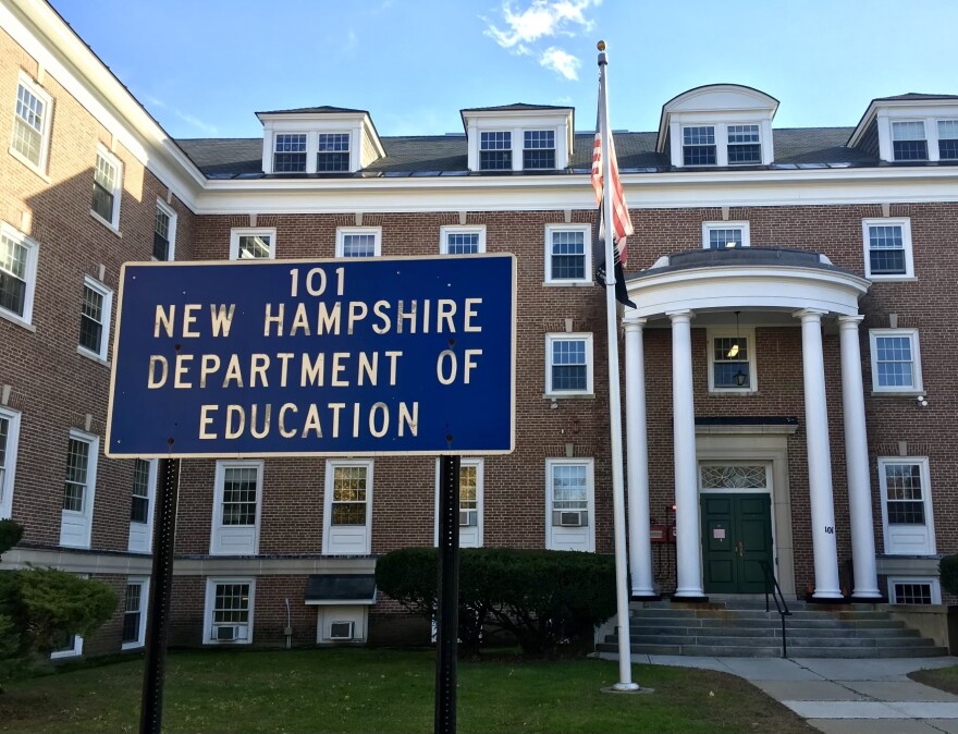 The old office building for the New Hampshire Department of Education 