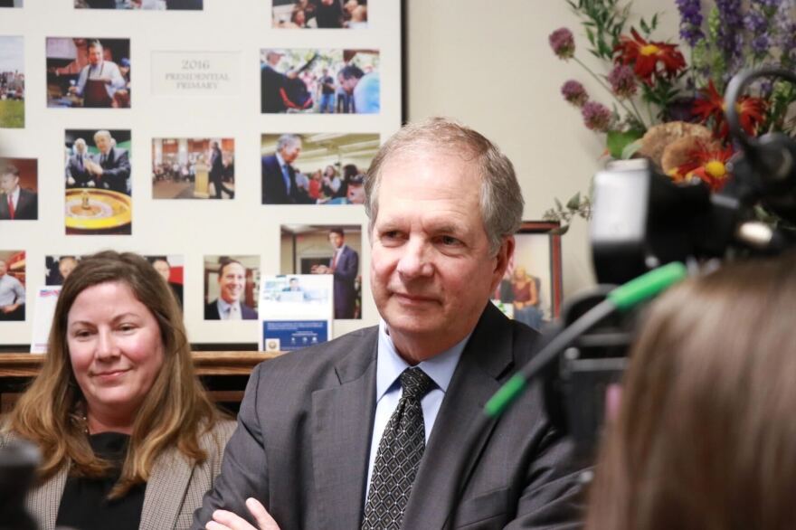 New Hampshire Secretary of State David Scanlan. 