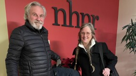 Harvey Reid and Joyce Andersen at NHPR