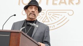 Danny Trejo arrives as Musso & Frank to receive the "Award Of Excellence" from Hollywood Chamber Of Commerce.