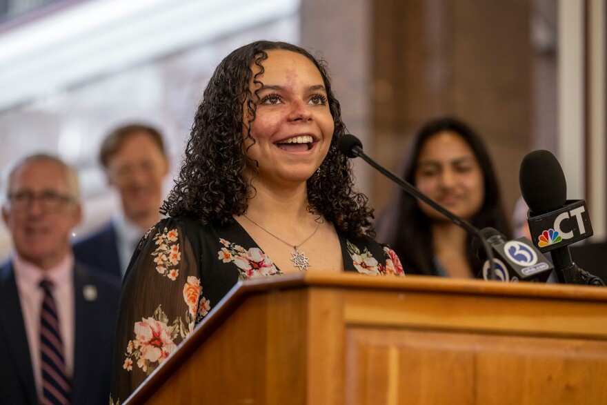 Fifteen year old Marissa Jones-Hanke of New London emphasized the importance of youth programs and accessibility to them.