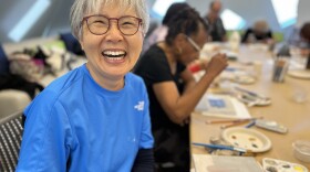 Sung Ihn Son fell into a depression when her husband died. Making new friends and taking classes like dance and art at GenSpace in Los Angeles helped her feel happy again.