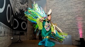 An image from the Indigenous Peoples' Month Fashion Show at Dartmouth College in 2022. This year's Indigenous Fashion Show is scheduled for Oct. 17.