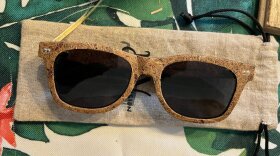 Advocates say you can make over 25 thousand different things from hemp, such as these sunglasses.