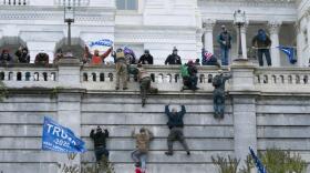 Rioters at U.S. Capitol