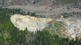 An aerial view of the 2014 Oso Landslide, the deadliest landslide in recent U.S. history.