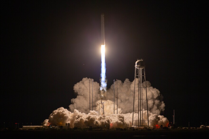 Antares Rocket Launch Oct. 2, 2020