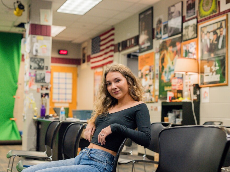 Eden Alonso-Rivera of Grandville, Mich. is the Student Podcast Challenge 2024 high school winner for her podcast "A Relationship Behind Bars" about her father's incarceration.