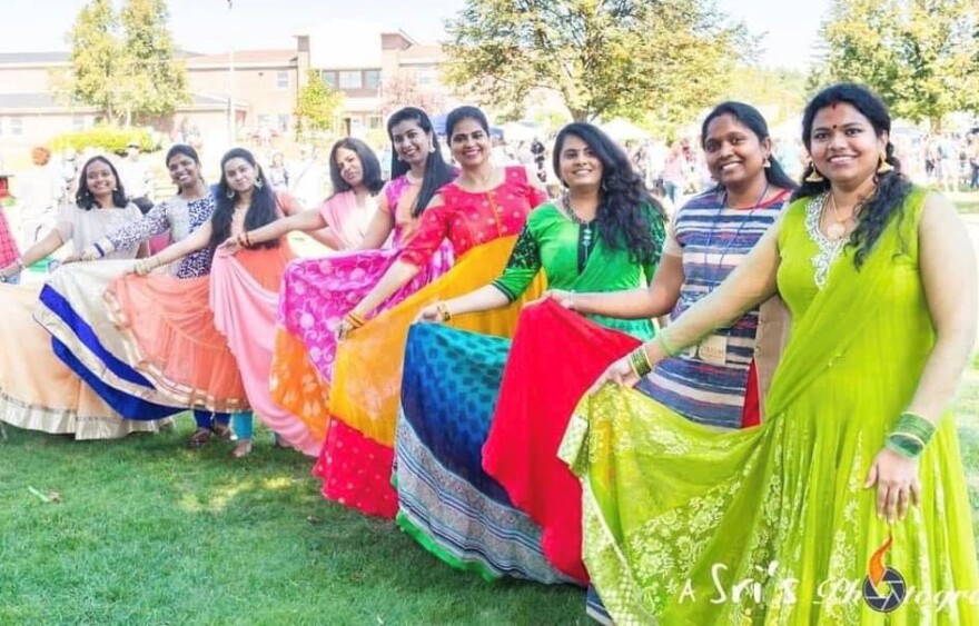 Performers at the Keene International Festival