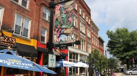 Downtown Keene, New Hampshire. Dan Tuohy photo / NHPR