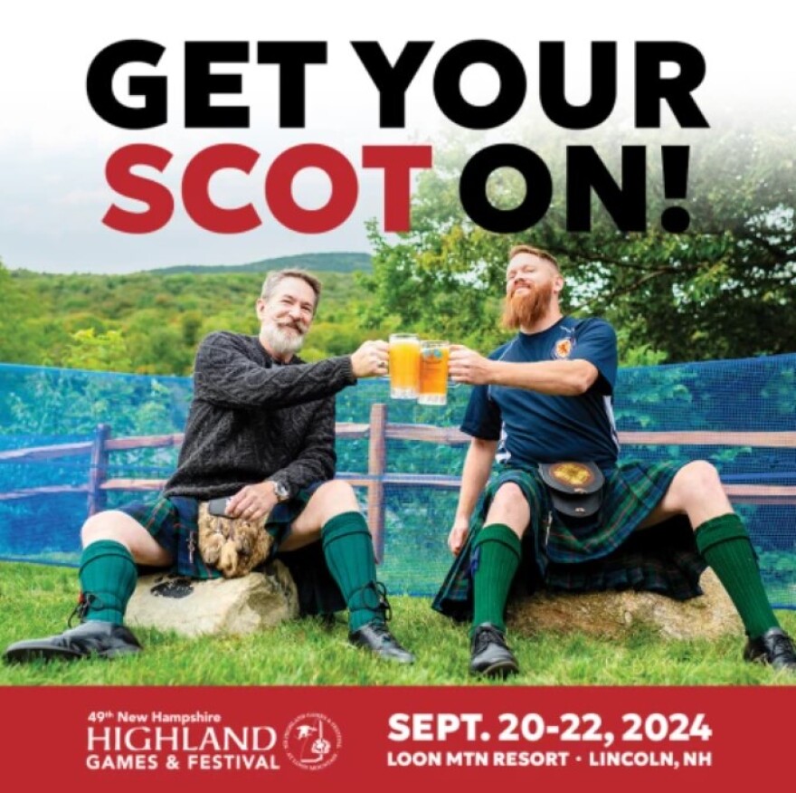 The 2024 NH Highland Games run from Sept. 20-22