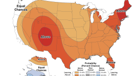 New Hampshire is expected to have a warmer fall than usual, according to projections from the National Weather Service and the National Oceanic and Atmospheric Administration.