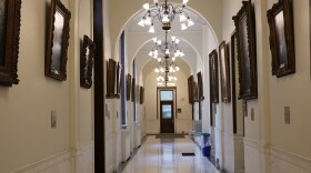 State House hallway, Concord, New Hampshire.